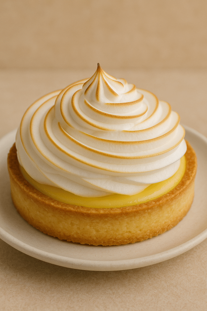 Tarte au citron meringuée